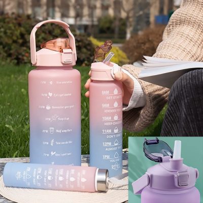 Sticle pentru apă cu mesaje motivaționale | STARTRIO