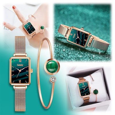 Ceas de mână pentru femei cu brățară | RHEAORA