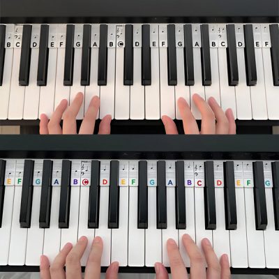 Note de pian care simplifică învățarea | MELOKEY