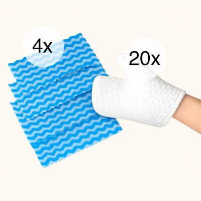 4x lavete uscate pentru măturat + 20x mănuși pentru praf GRATUIT | SWEEPICLOTHGLOVES