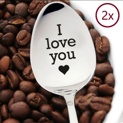 2x lingurițe de cafea | I2LYSPOON